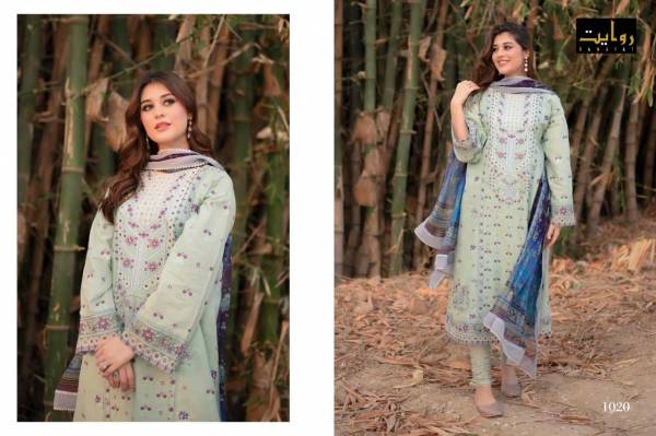 Rawayat Sobia Nazir 6 Lawn Cotton Ethnic Wear Pakistani Suits Collection